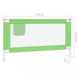 zöld szövet biztonsági leesésgátló 150 x 25 cm