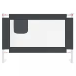 sötétszürke szövet biztonsági leesésgátló 100 x 25 cm