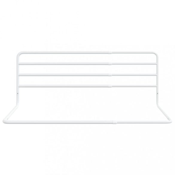 fehér vas biztonsági leesésgátló (76-137) x 55 cm