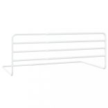 fehér vas biztonsági leesésgátló (76-137) x 55 cm