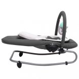 antracitszürke acél babaugráló