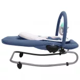 tengerészkék színű acél babaugráló