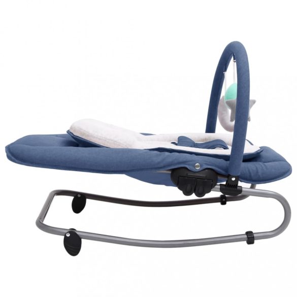 tengerészkék színű acél babaugráló