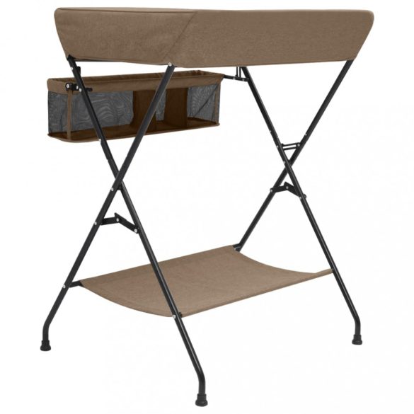 tópszínű vas pelenkázóasztal