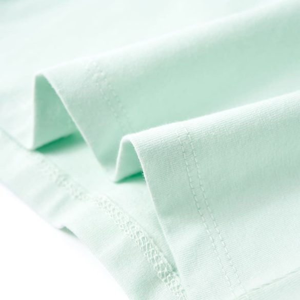 Világosmenta színű gyerekpóló 92