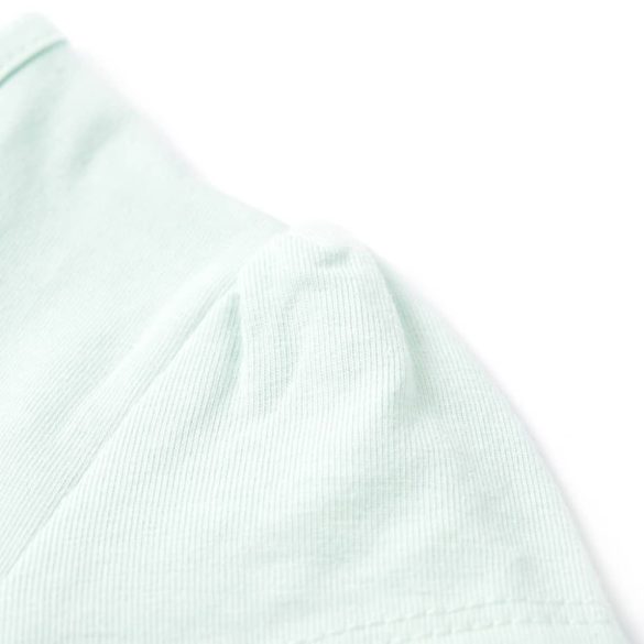 Világosmenta színű gyerekpóló 104