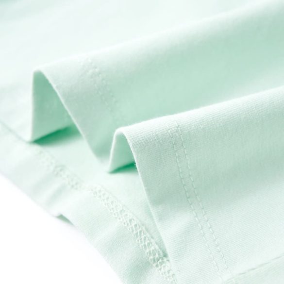 Világosmenta színű gyerekpóló 128