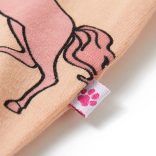 Világos narancssárga rövid ujjú gyerekpizsama 140