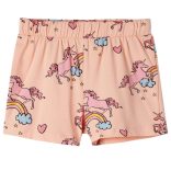 Világos narancssárga rövid ujjú gyerekpizsama 140