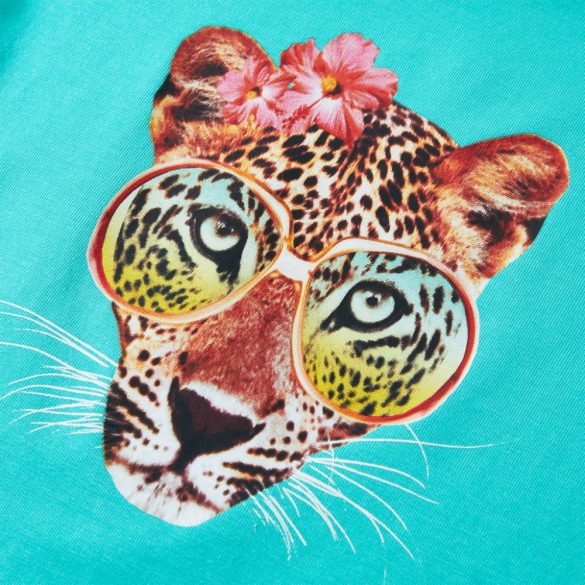 Menta színű gyerekpóló 116