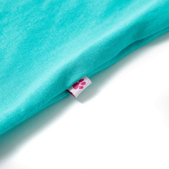 Menta színű gyerekpóló 116