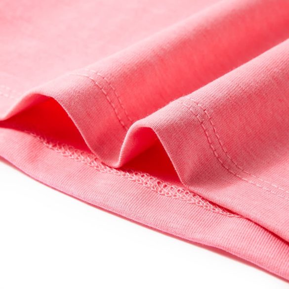 Neon rózsaszín gyerekpóló 128