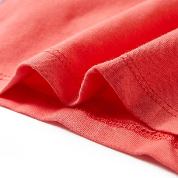 Korall színű gyerekpóló 116