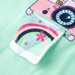 Világoszöld gyerekpóló 116