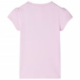 Világos rózsaszín gyerekpóló 104