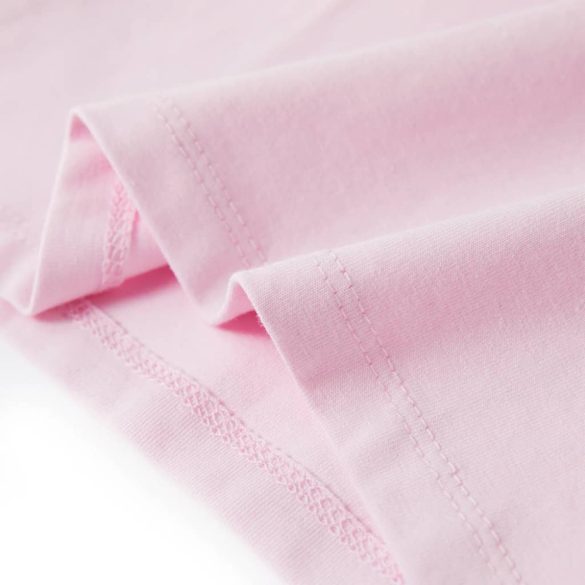 Világos rózsaszín gyerekpóló 104