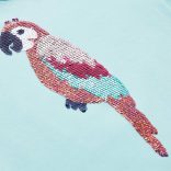 Világoskék gyerekpóló 128