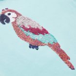 Világoskék gyerekpóló 140