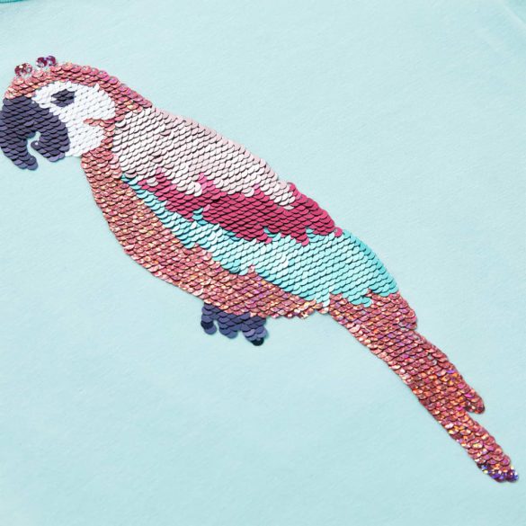 Világoskék gyerekpóló 140