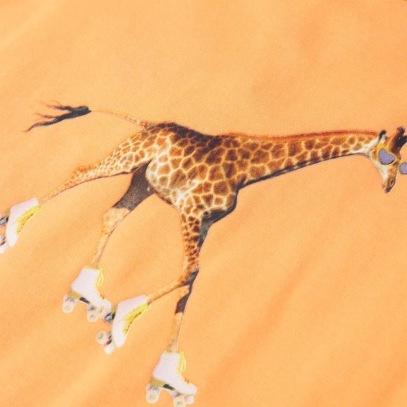 Világos narancssárga gyerekpóló 140