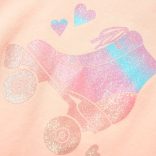 Halvány narancssárga gyerekpóló 104