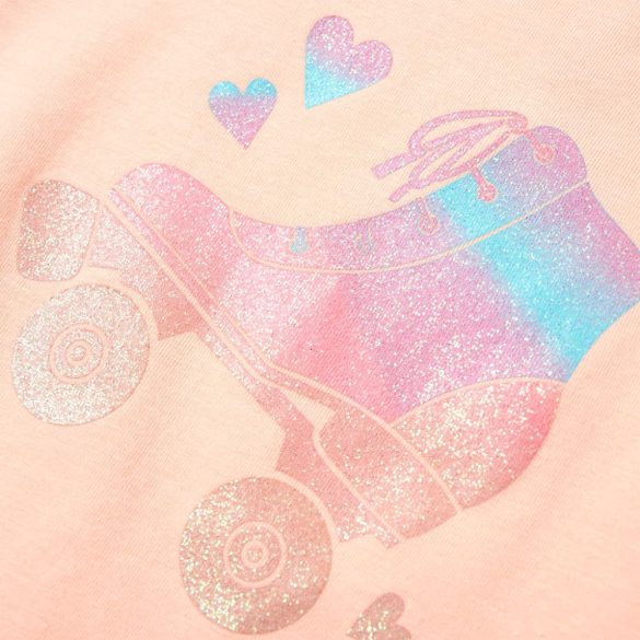 Halvány narancssárga gyerekpóló 104