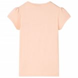 Halvány narancssárga gyerekpóló 116