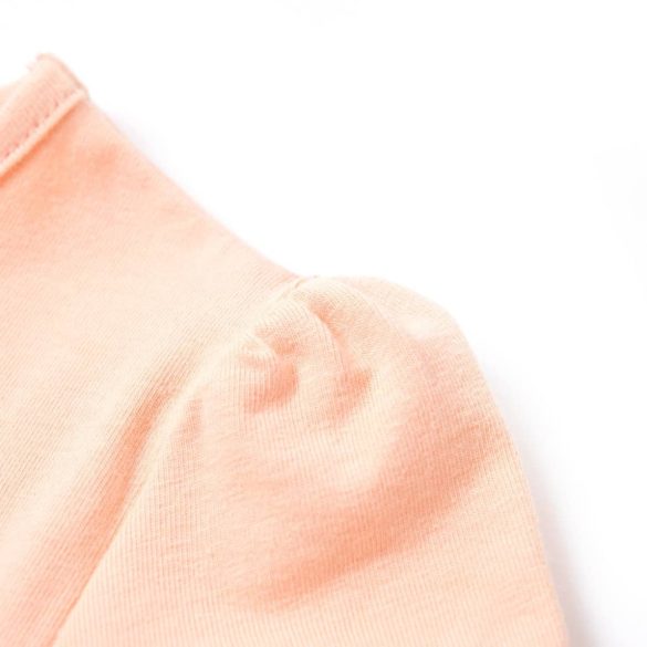 Halvány narancssárga gyerekpóló 128