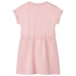 Világos rózsaszín gyerekruha húzózsinórral 104