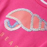 Sötét rózsaszín gyerekpóló 116