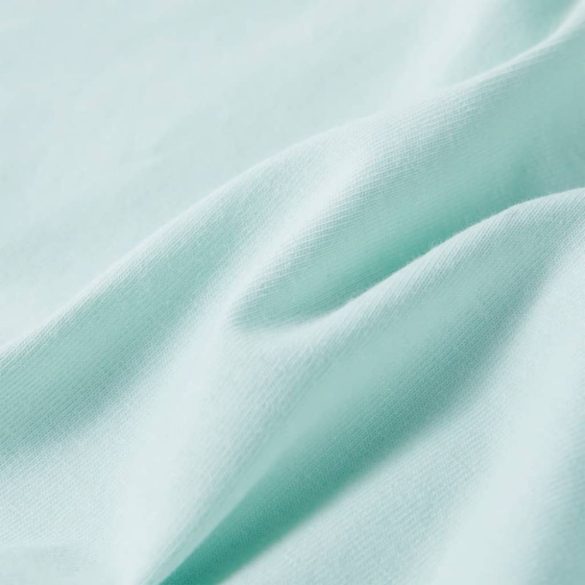 Világosmenta színű gyerek felső 140