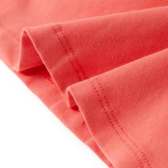 Korall színű gyerek felső 140