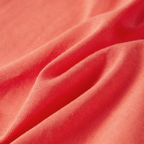 Korall színű gyerek felső 140