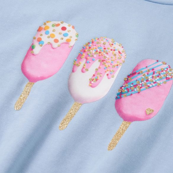 Kék gyerekpóló 128