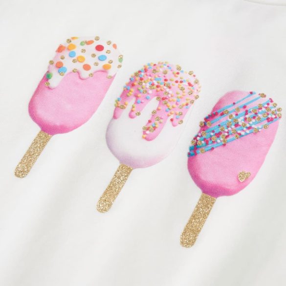 Ekrü színű gyerekpóló 104