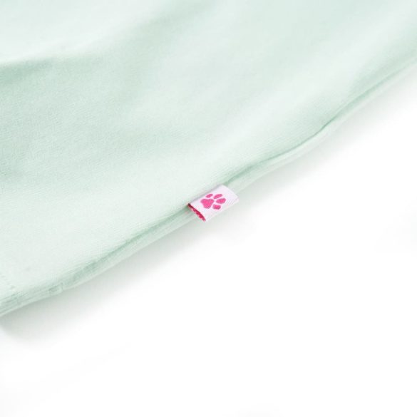 Világosmenta színű gyerekpóló 104