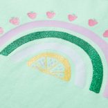 Világoszöld gyerekpóló 104