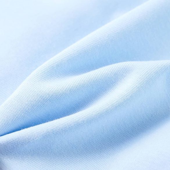 Világoskék gyerekpulóver 116