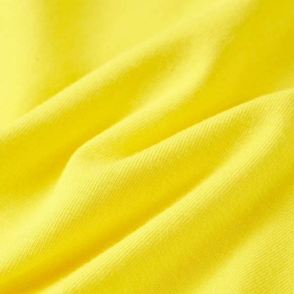 Élénk sárga gyerekpóló 140