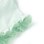 Világosmenta színű gyerekpóló 128