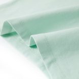 Világosmenta színű buggyos ujjú gyerekpóló 128