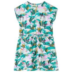 Világosmenta színű gyerekruha 104