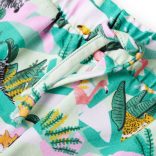 Mentaszínű gyerekrövidnadrág húzózsinórral 92