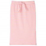 Rózsaszín csíkos egyenes gyerekszoknya 104