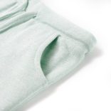 Vegyes világos mentaszínű gyerekrövidnadrág húzózsinórral 116