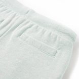 Vegyes világos mentaszínű gyerekrövidnadrág húzózsinórral 116