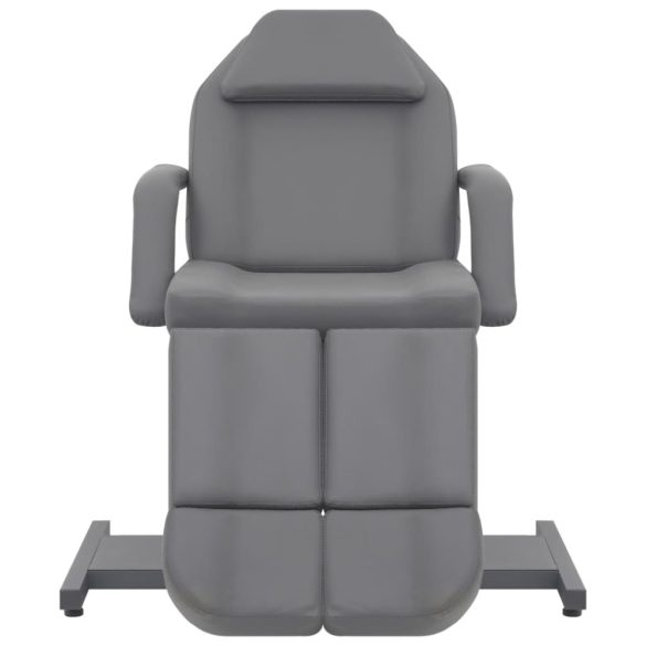 szürke műbőr kozmetikai kezelőszék 180 x 62 x 78 cm