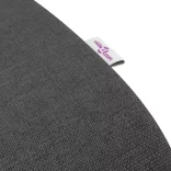 fekete nyír furnérlemez térdelőszék 55 x 84 x 55 cm