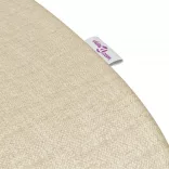 krémszínű nyír furnérlemez térdelőszék 55 x 84 x 55 cm