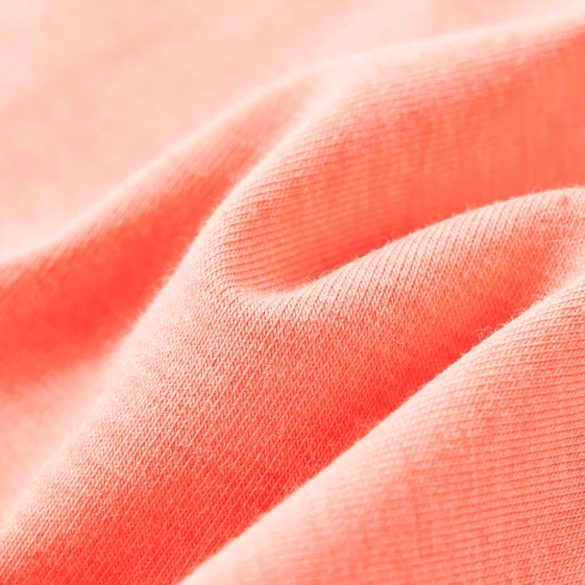 Neon korall gyerekpóló 128